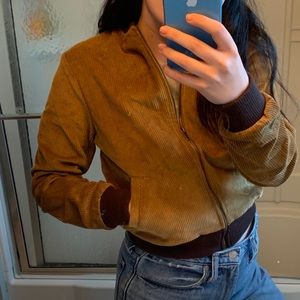 American Apparel Corduroy Bomber